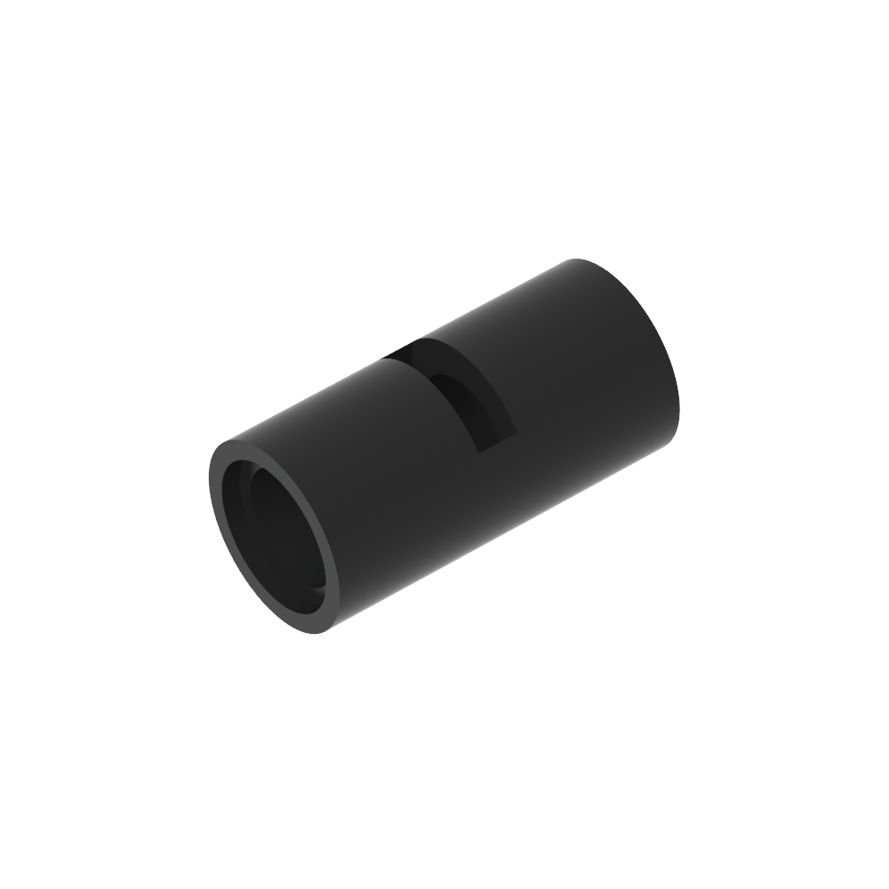 Conector de clavija Technic redondo [ranurado]-MyGobricksEs