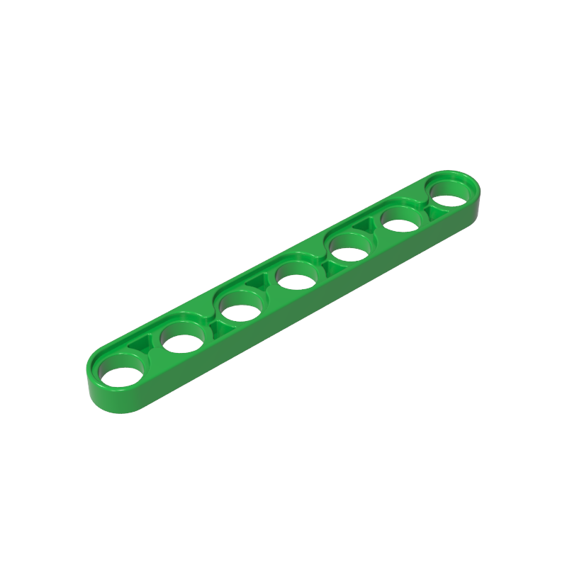 Brazo 1x7 con agujero (fino)