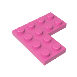 Placa 4 x 4 Esquina-MyGobricksEs