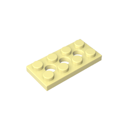 Placa técnica 2 x 4 [3 agujeros]-MyGobricksEs