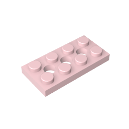 Placa técnica 2 x 4 [3 agujeros]-MyGobricksEs