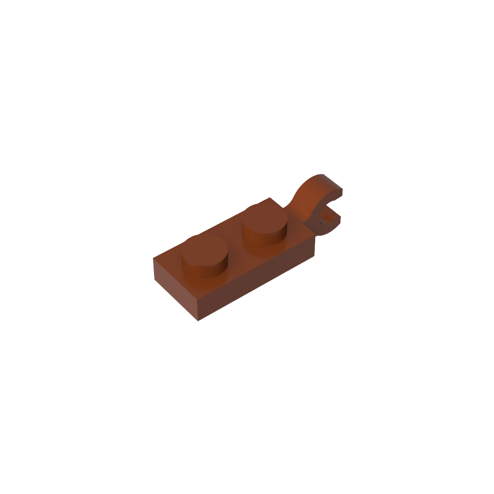 Placa Especial 1 x 2 con Clip Horizontal en el Extremo-MyGobricksEs