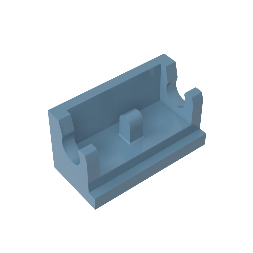 Bisagra Ladrillo 1 x 2 Base-MyGobricksEs