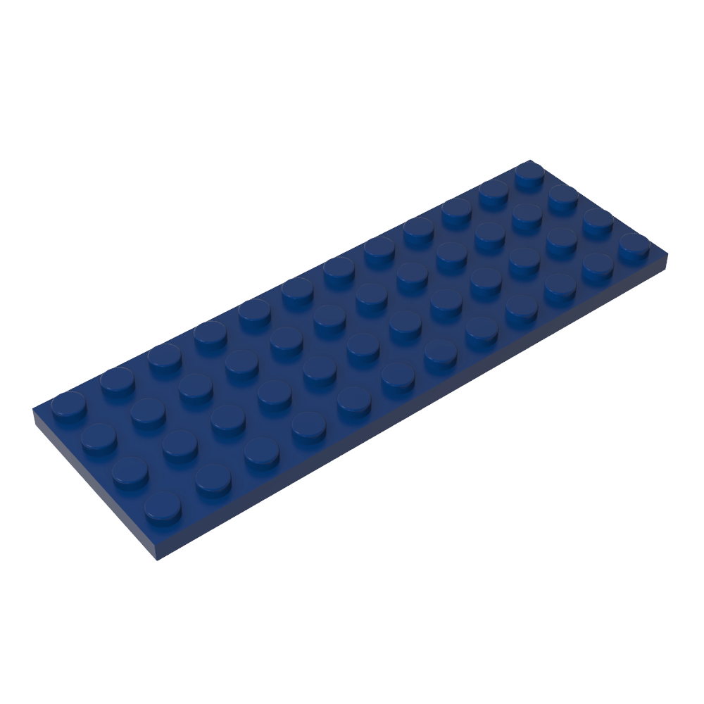 Placa 4 x 12-MyGobricksEs