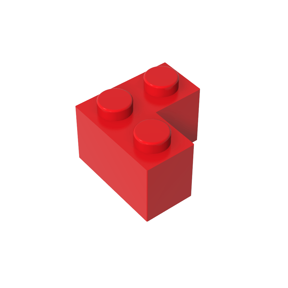 Ladrillo 2 x 2 Esquina-MyGobricksEs