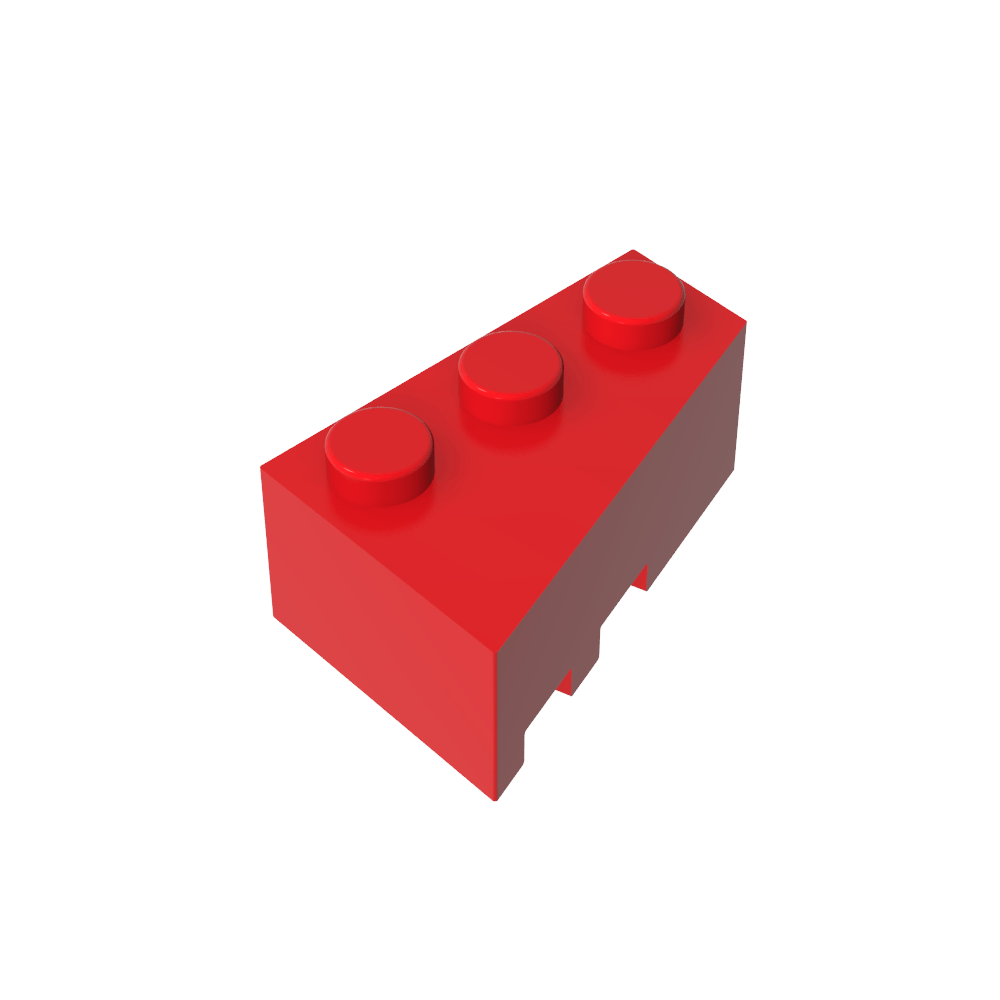 Cuña 3 x 2 Derecha-MyGobricksEs