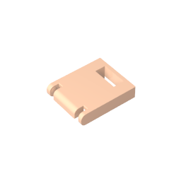 Caja 2 x 2 x 2 Puerta con Ranura-MyGobricksEs