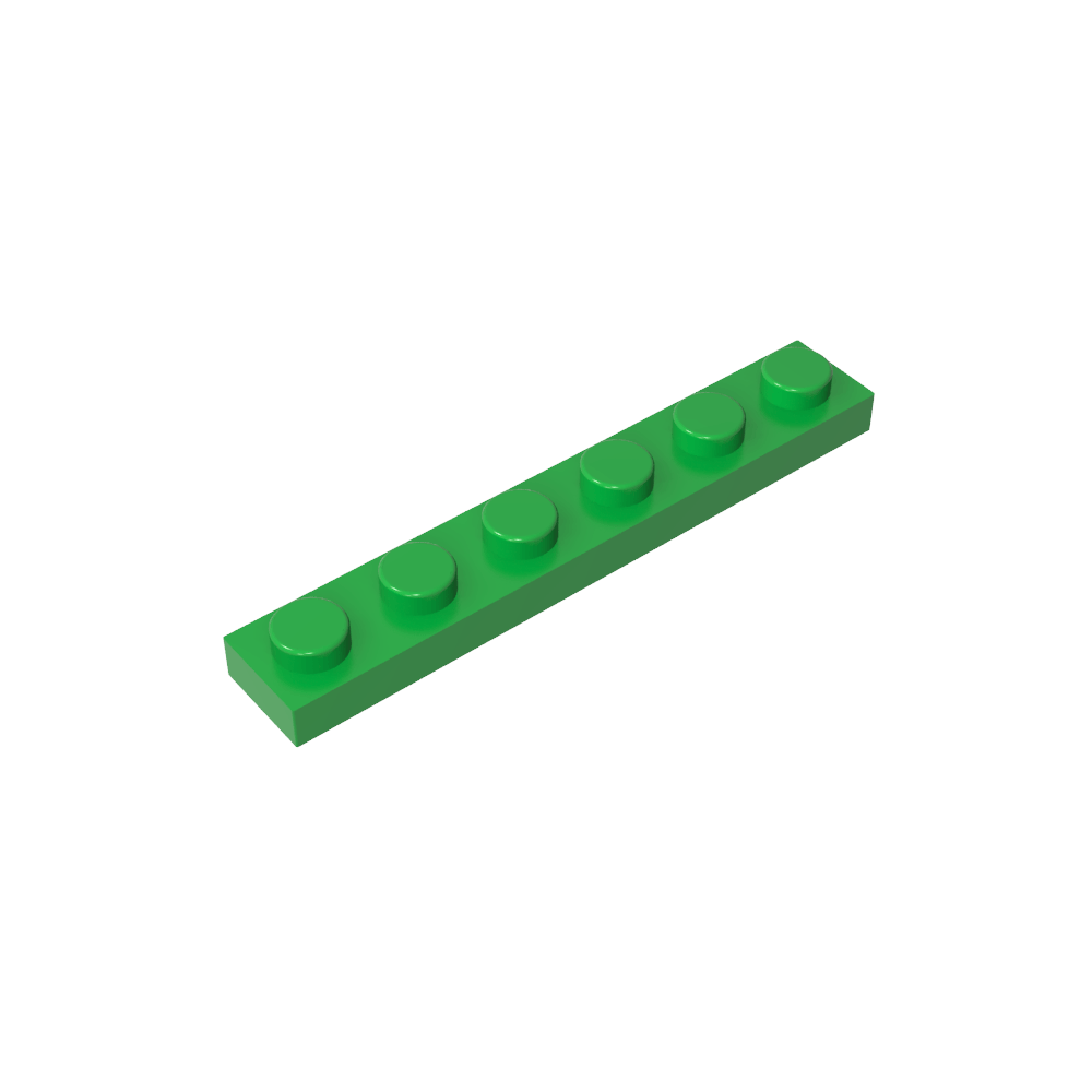 Placa 1 x 6-MyGobricksEs