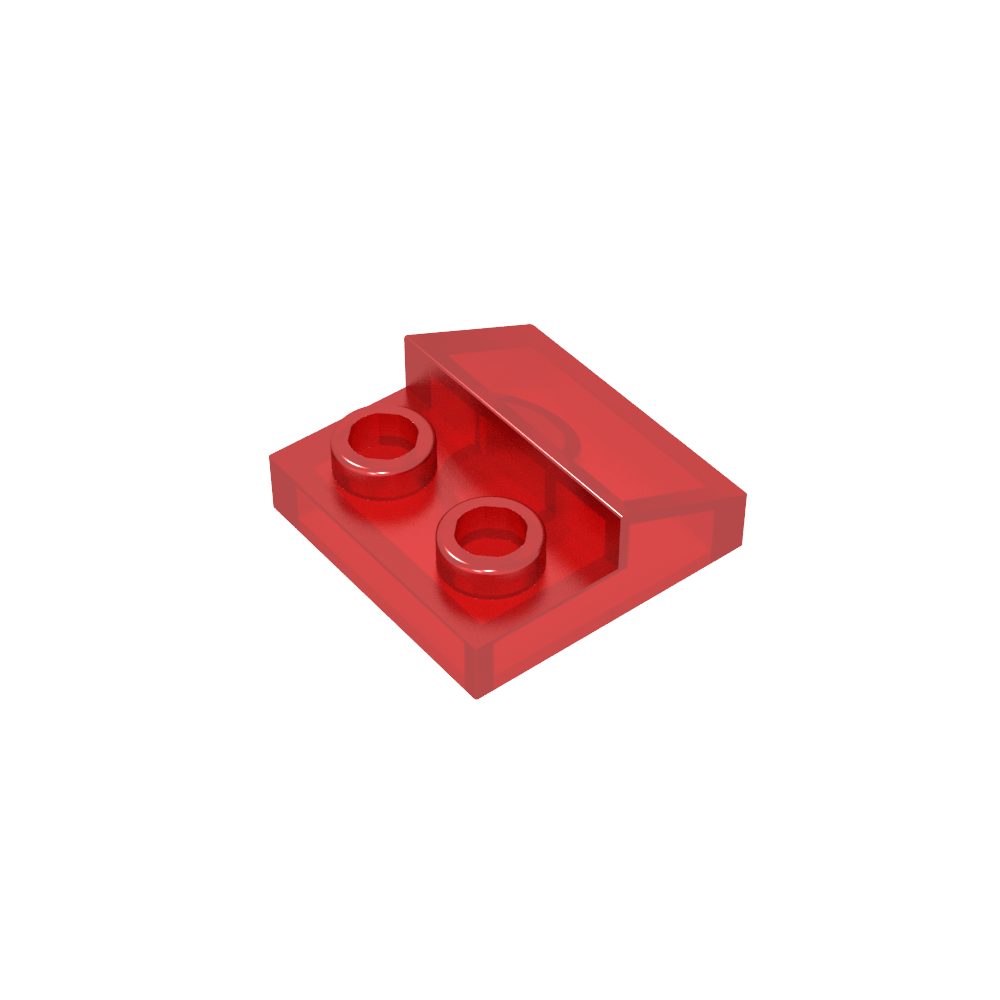 Pendiente 45 2 x 1 con recorte 2/3-MyGobricksEs