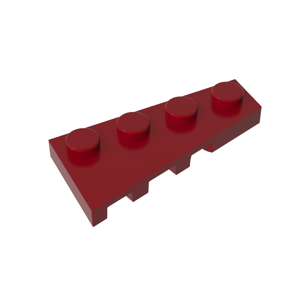 Placa de cuña 4 x 2 derecha-MyGobricksEs