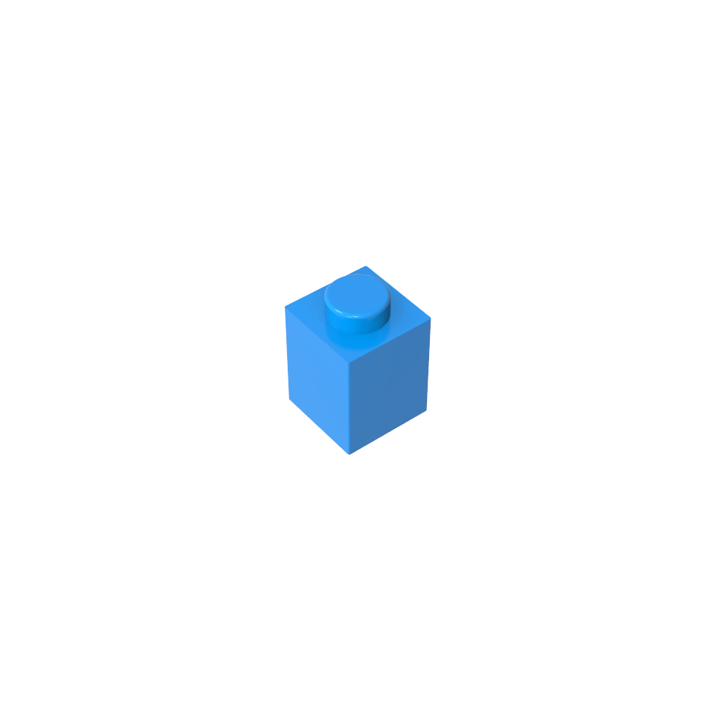 Ladrillo 1 x 1-MyGobricksEs