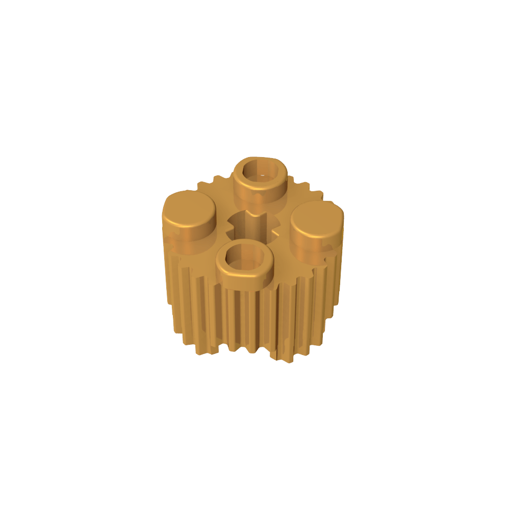 Ladrillo redondo 2 x 2 [Parrilla]-MyGobricksEs