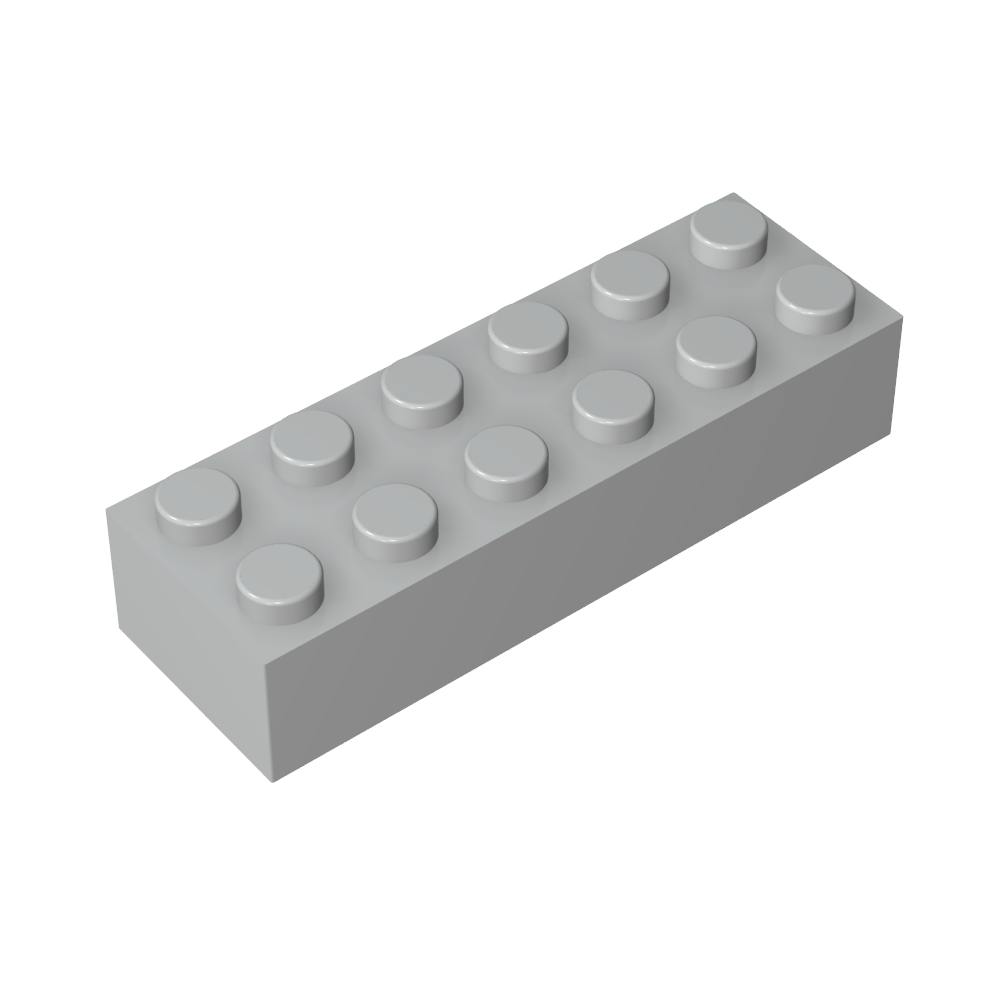 Ladrillo 2 x 6-MyGobricksEs