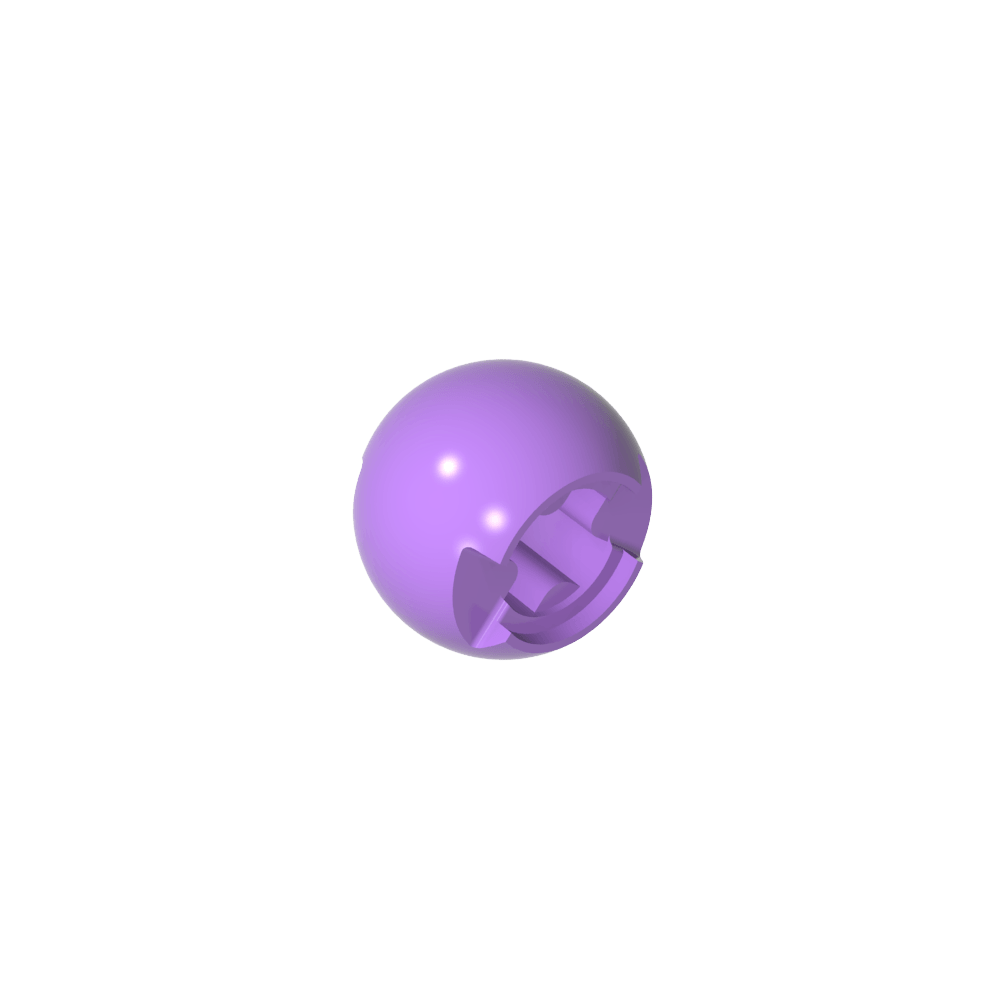 Rótula Technic con orificio para eje pasante-MyGobricksEs