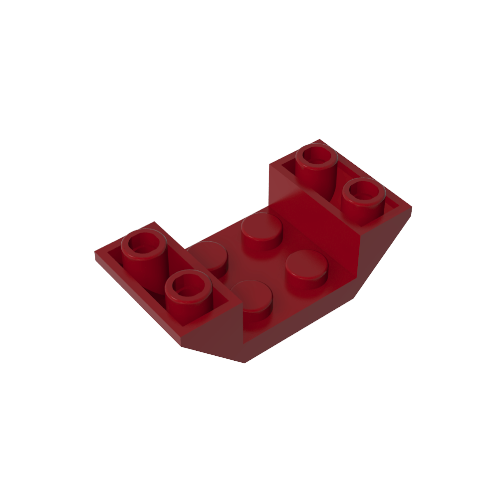 Pendiente Invertida 45° 4 x 2 Doble-MyGobricksEs