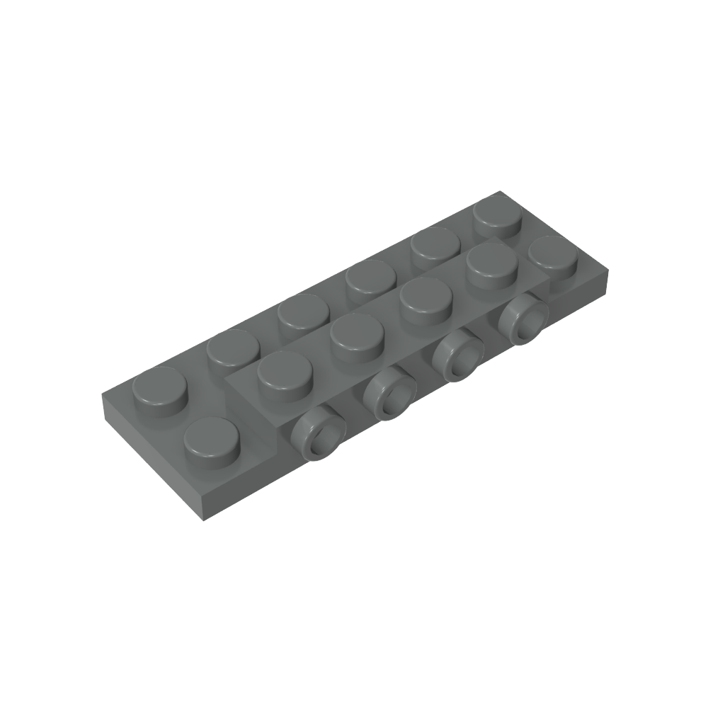 Placa especial 2 x 6 x 2/3 [cuatro pernos en el lateral]-MyGobricksEs