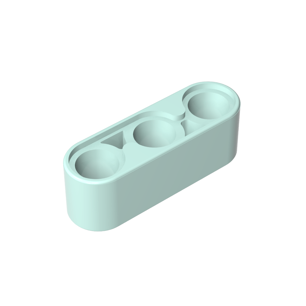 Viga técnica de 1 x 3 de espesor-MyGobricksEs