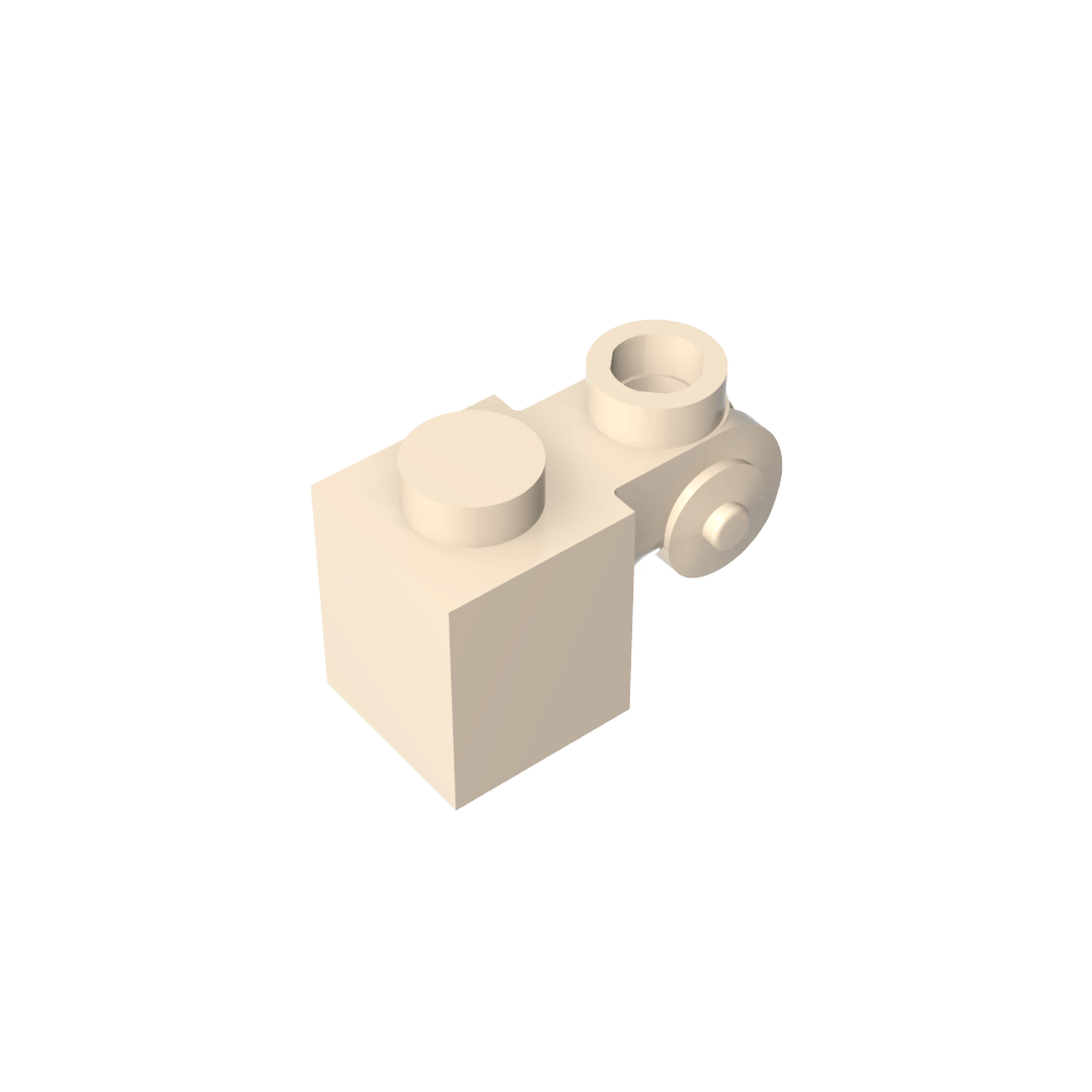 Ladrillo Especial 1 x 1 con Pergamino con Perno Abierto-MyGobricksEs