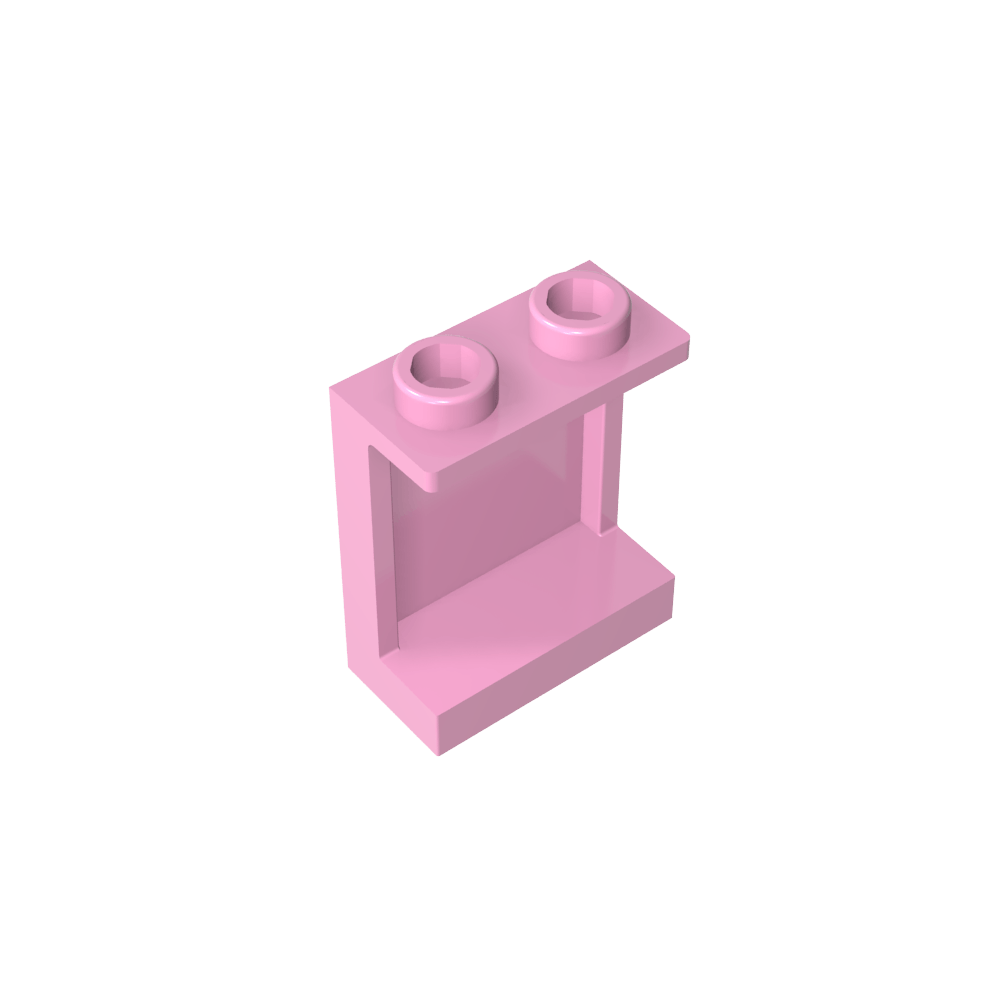 Panel 1 x 2 x 2 [Soportes laterales / Montantes huecos]-MyGobricksEs