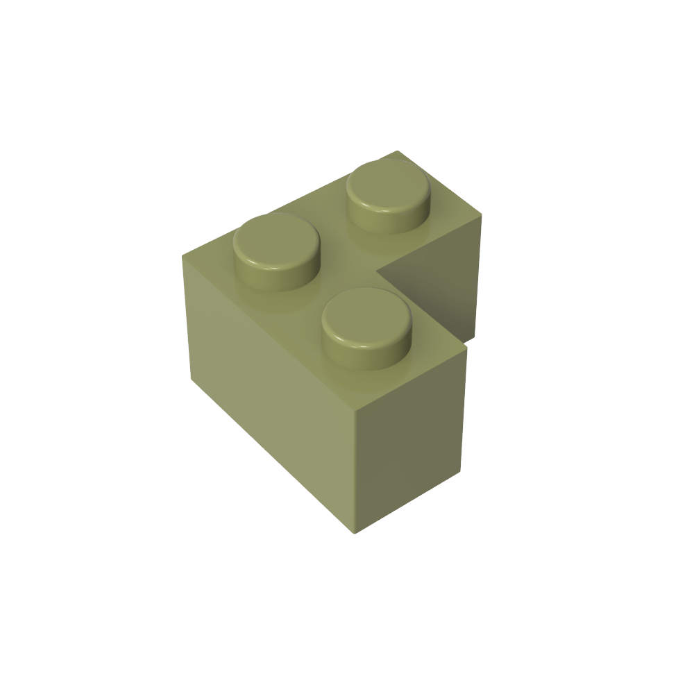 Ladrillo 2 x 2 Esquina-MyGobricksEs