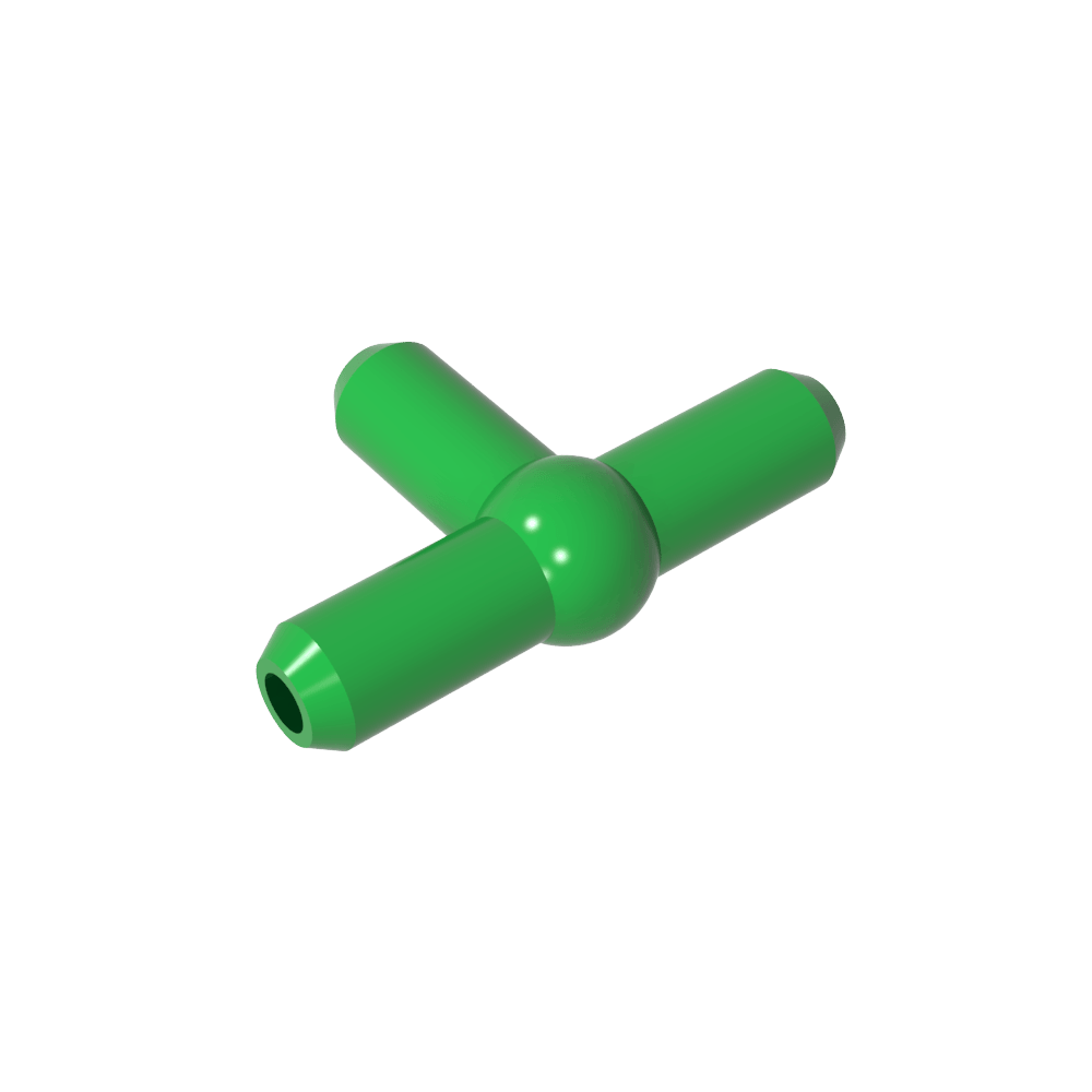 Pieza en T neumática (barra en T) [Nuevo estilo]-MyGobricksEs