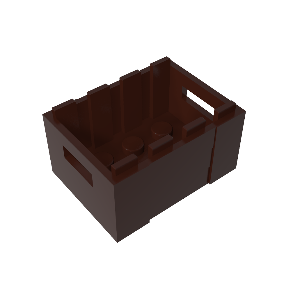 Caja / cajón con asideros-MyGobricksEs
