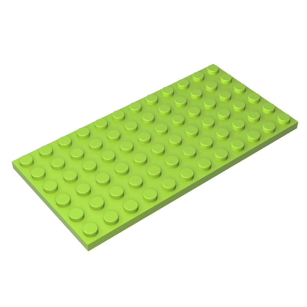 Placa 6 x 12-MyGobricksEs