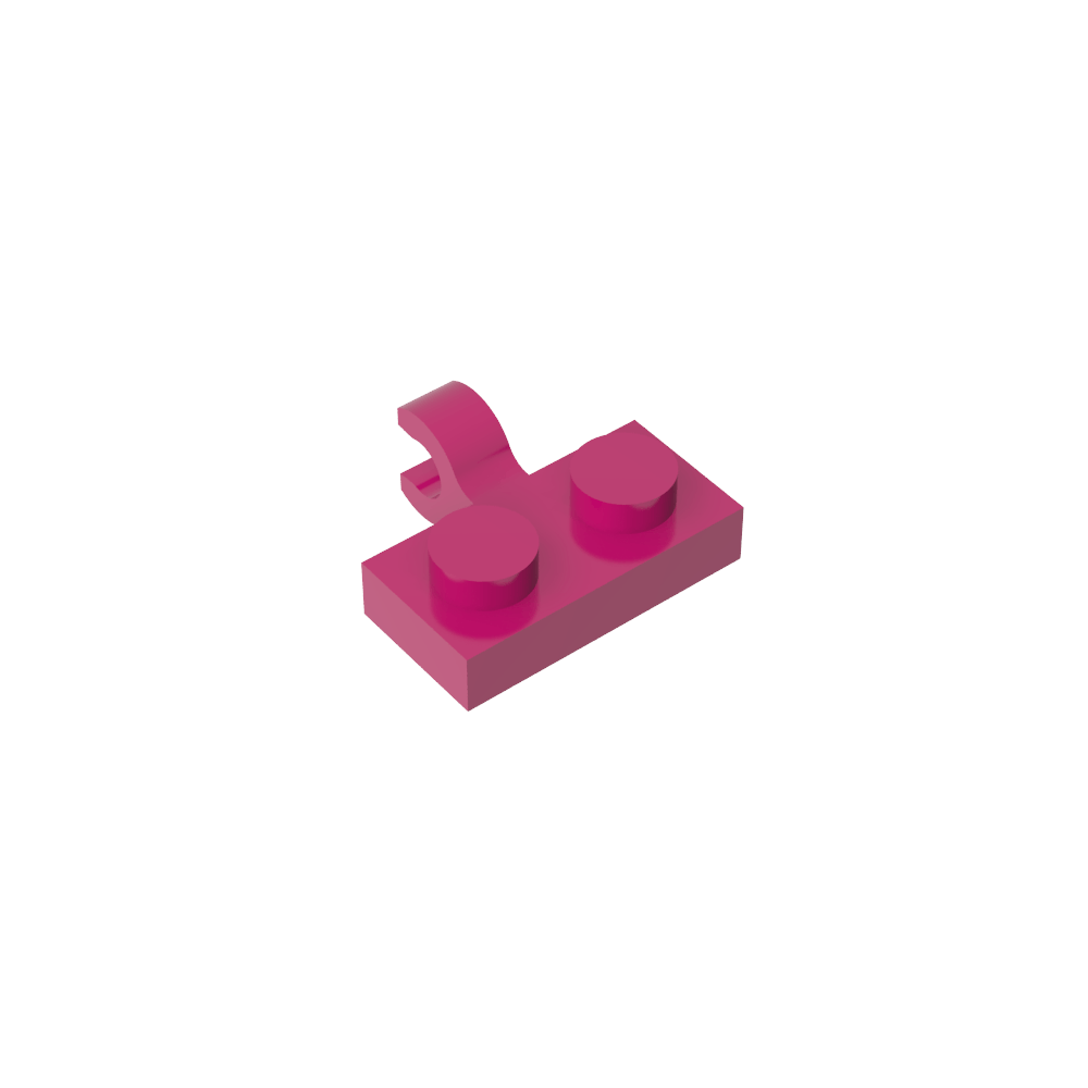 Placa Especial 1 x 2 con Clip Horizontal en el Lateral-MyGobricksEs