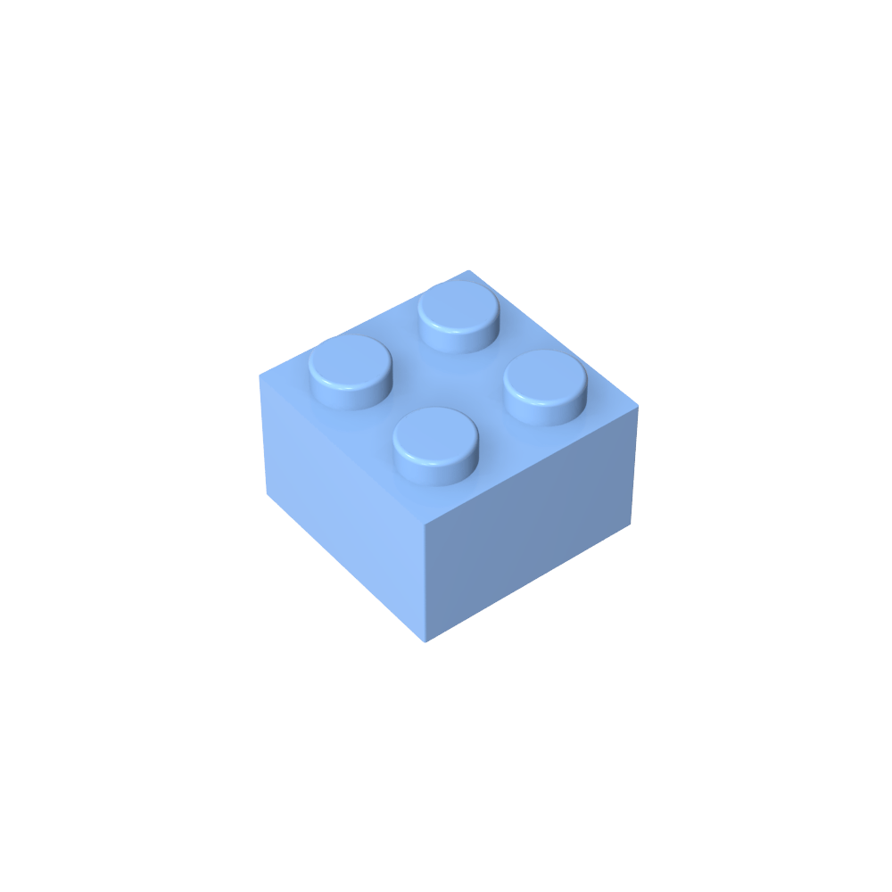Ladrillo 2 x 2-MyGobricksEs