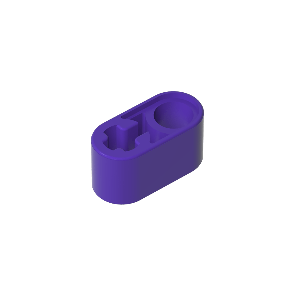 Viga Technic de 1 x 2 de Grosor con Orificio para Pasador y Orificio para Eje-MyGobricksEs
