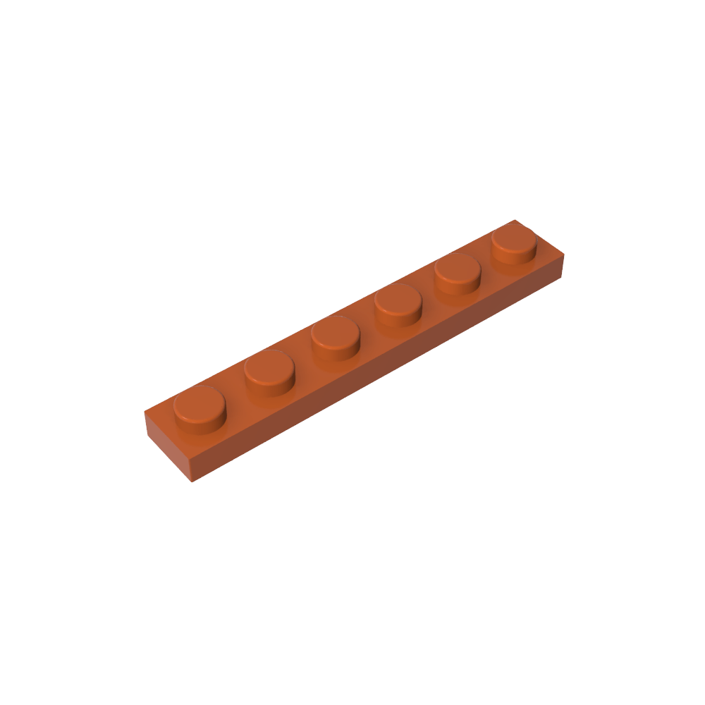 Placa 1 x 6-MyGobricksEs