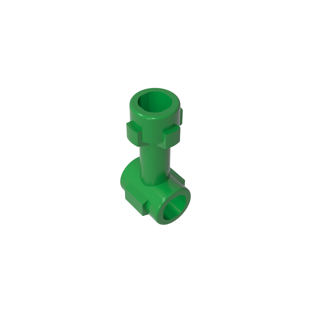 Barra de 1L con perno superior y dos pernos laterales-MyGobricksEs