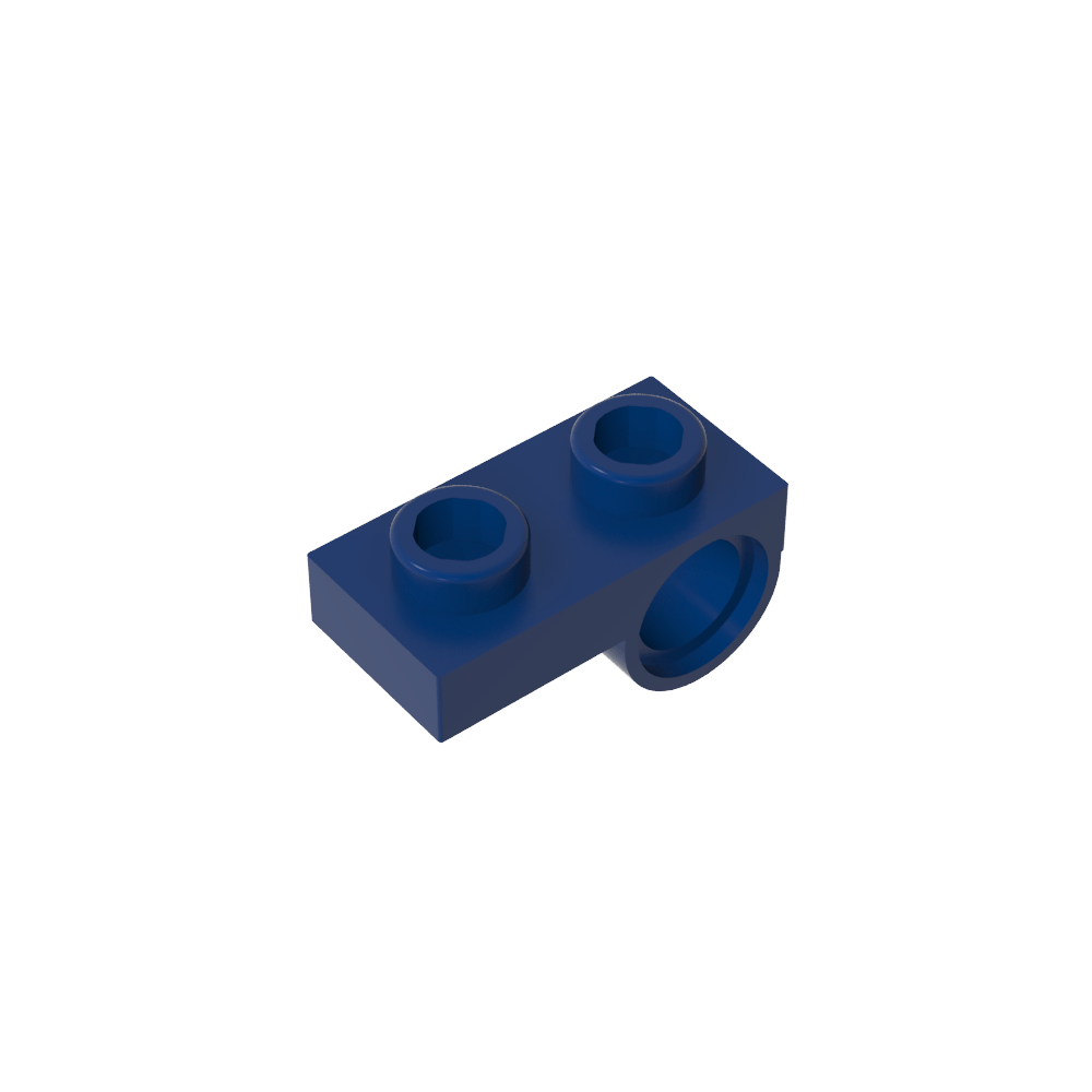 Placa especial 1 x 2 con orificio para pasador-MyGobricksEs