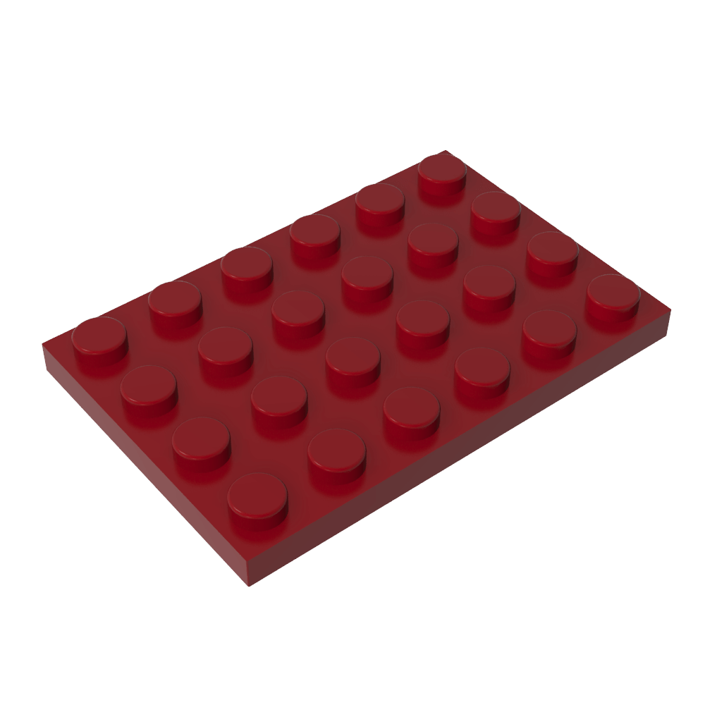 Placa 4 x 6-MyGobricksEs