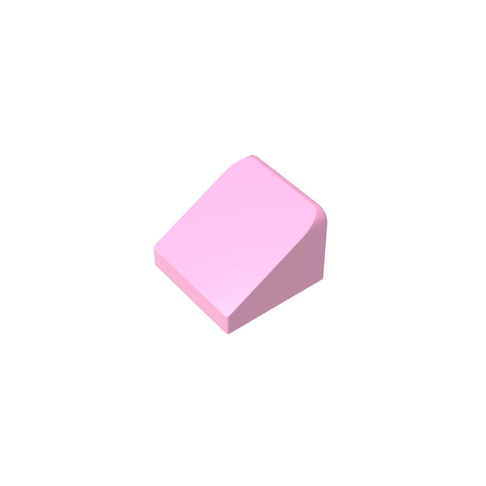 Pendiente 30° 1 x 1 x 2/3 (Pendiente de queso), Pendiente 30 1 x 1 Pendiente-MyGobricksEs