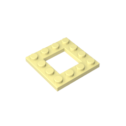 Placa especial 4 x 4 con recorte 2 x 2-MyGobricksEs
