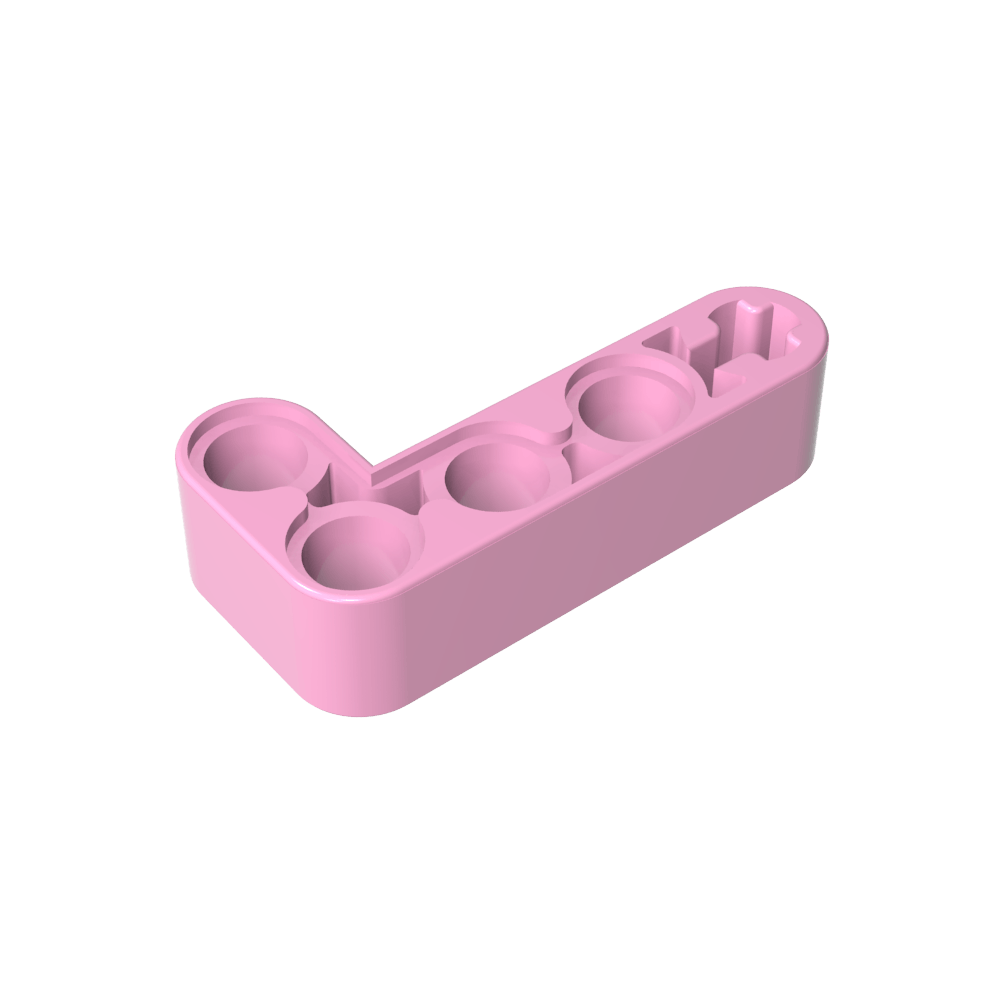 Viga técnica 2 x 4 en forma de L gruesa-MyGobricksEs