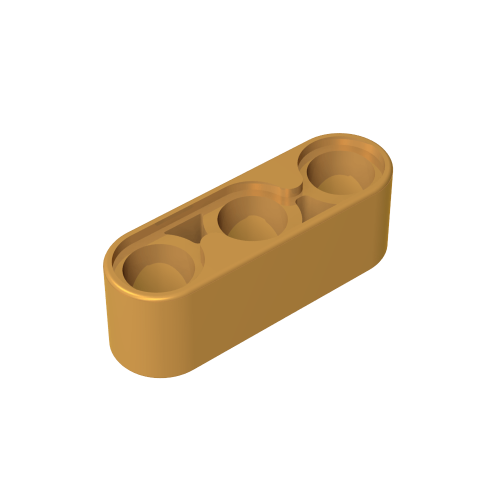 Viga técnica de 1 x 3 de espesor-MyGobricksEs