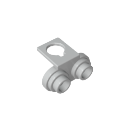 Soporte para cuello de figura con 2 pernos traseros-MyGobricksEs