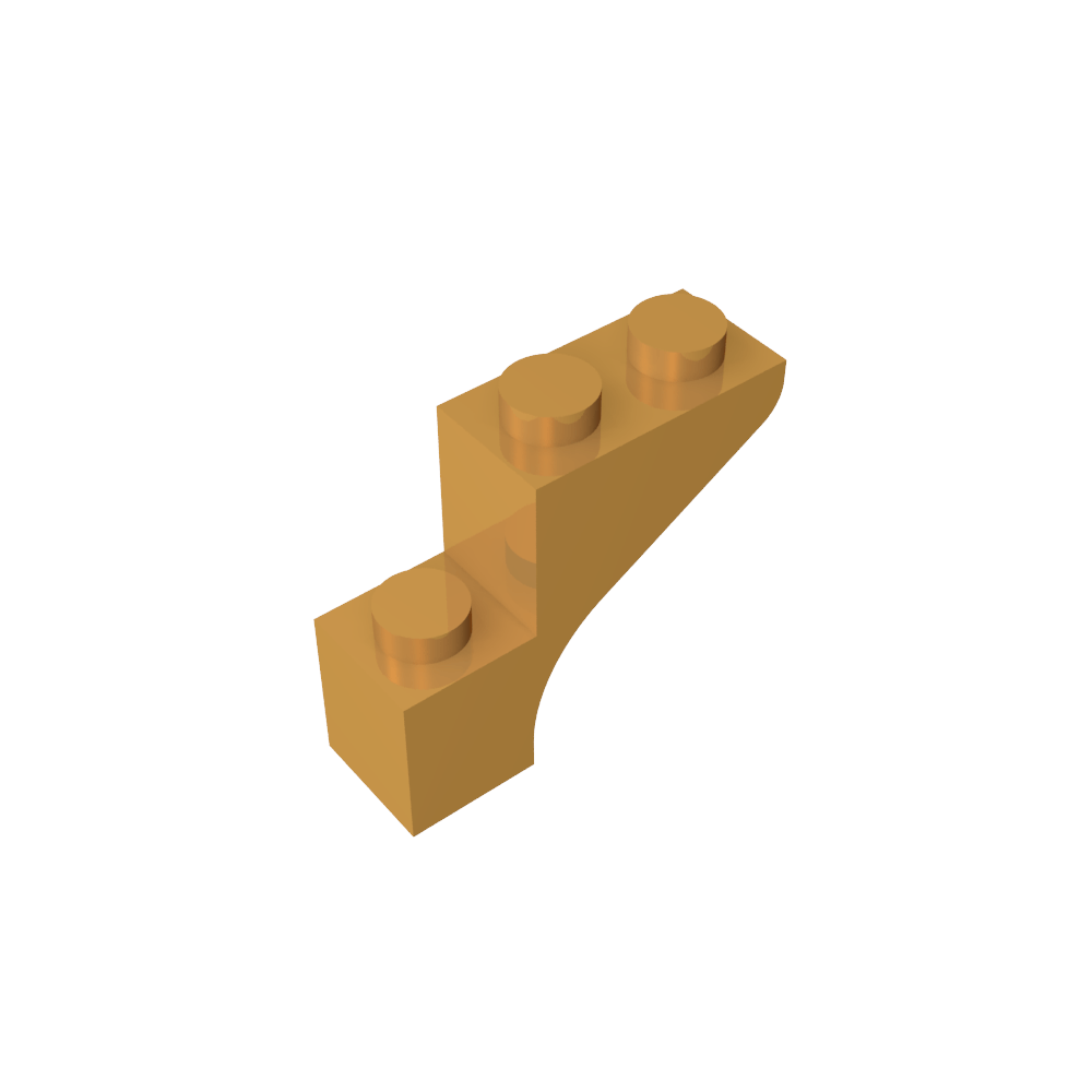 Arco de ladrillo 1 x 3 x 2-MyGobricksEs
