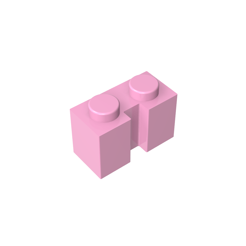 Ladrillo Especial 1 x 2 con Ranura-MyGobricksEs