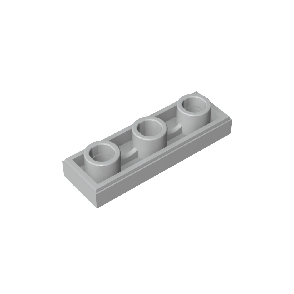Azulejo especial 1 x 3 invertido con orificio central-MyGobricksEs
