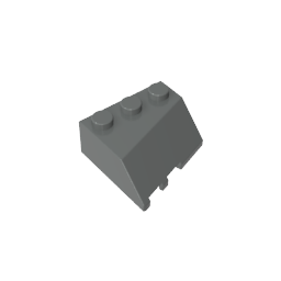 Cuña 3 x 3 inclinada a la derecha-MyGobricksEs
