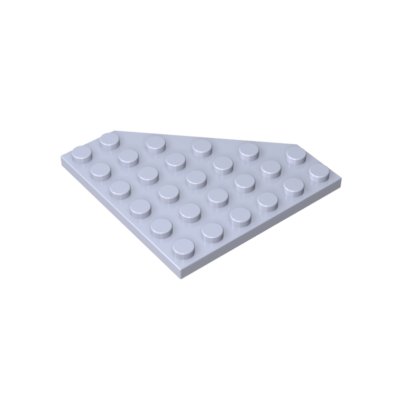 placa de cuña de 6x6