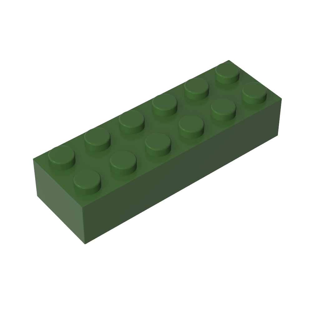 Ladrillo 2 x 6-MyGobricksEs