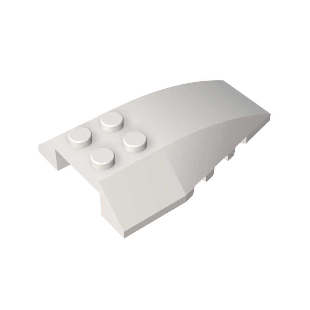 Cuña curva 6 x 4 triple-MyGobricksEs