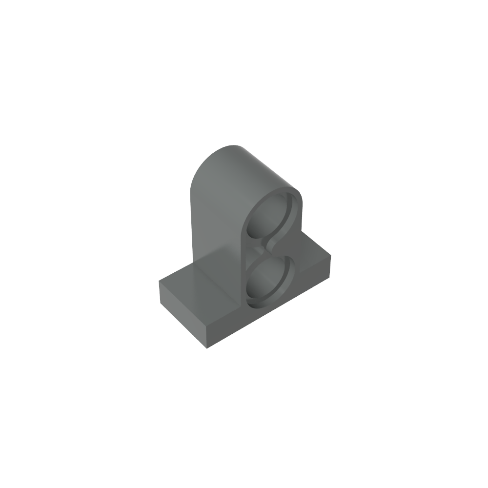 Placa de conector Technic Pin 1 x 2 x 1 2/3 [Dos orificios en la parte superior]-MyGobricksEs