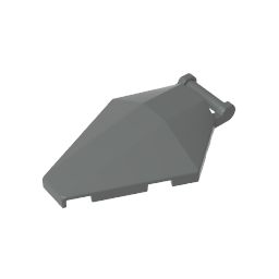 Parabrisas 6 x 4 x 1 Hexagonal con Mango-MyGobricksEs