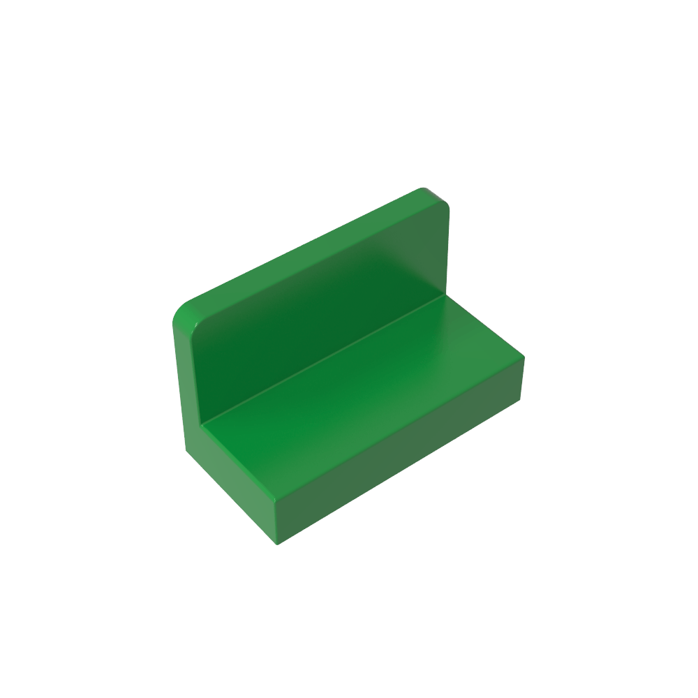 Panel 1 x 2 x 1 [Esquinas cuadradas]-MyGobricksEs
