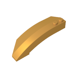 Cuña curva 8 x 3 x 2 abierta derecha-MyGobricksEs